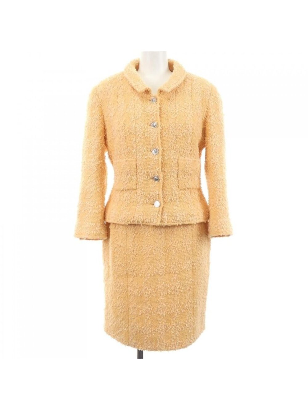 Chanel Vintage Suit Orange